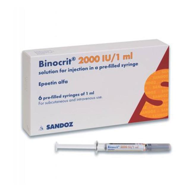 2000 UI/1ml - box of 6 prefilled syringes