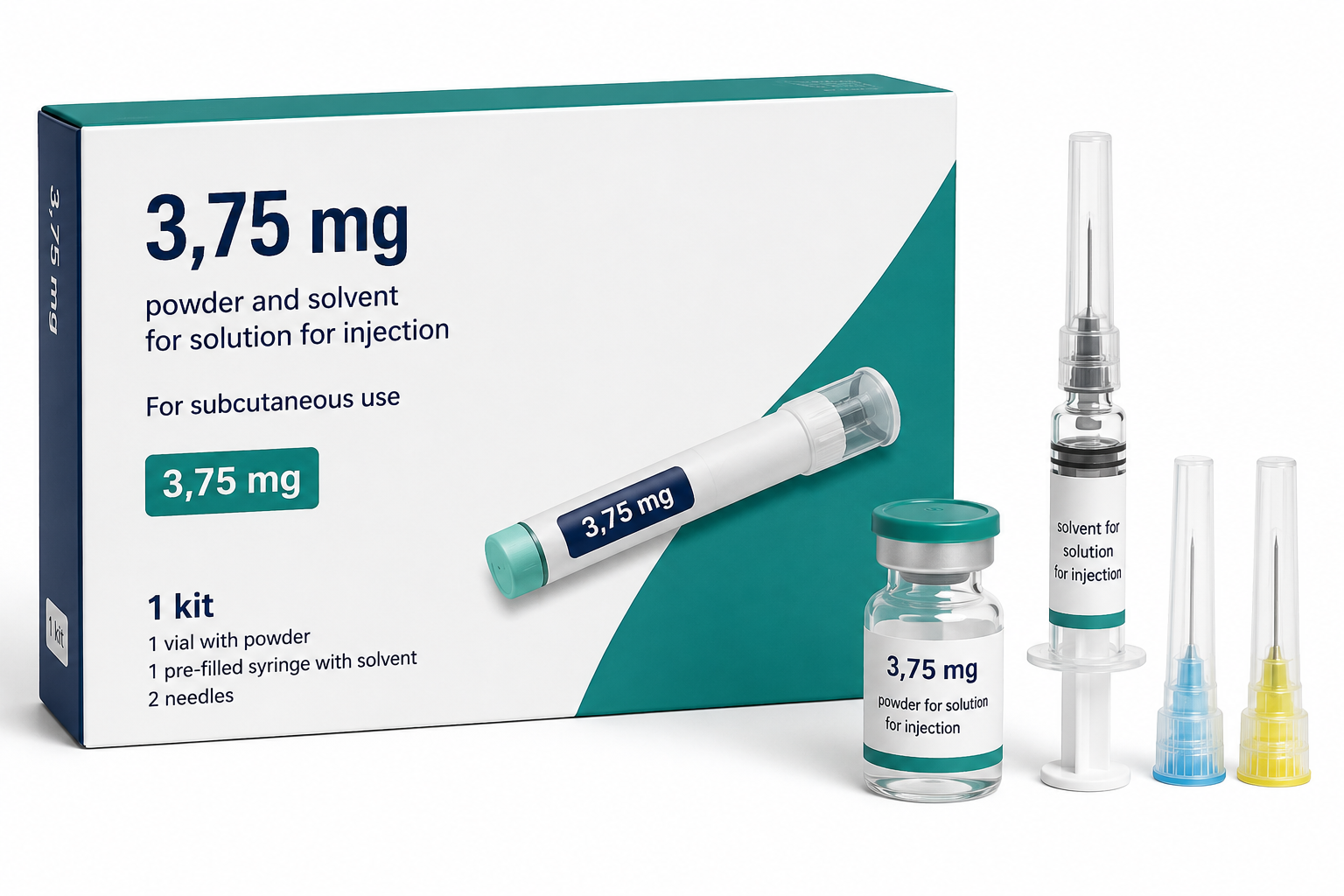 3,75 mg - 1 kit