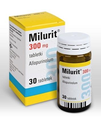 MILURIT Alopurinol 300 mg 1 box 30 tabs