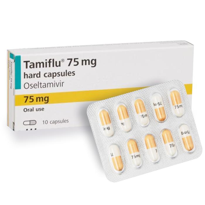 TAMIFLU - Roche Oseltamivir 75 mg - 1 box 10 caps