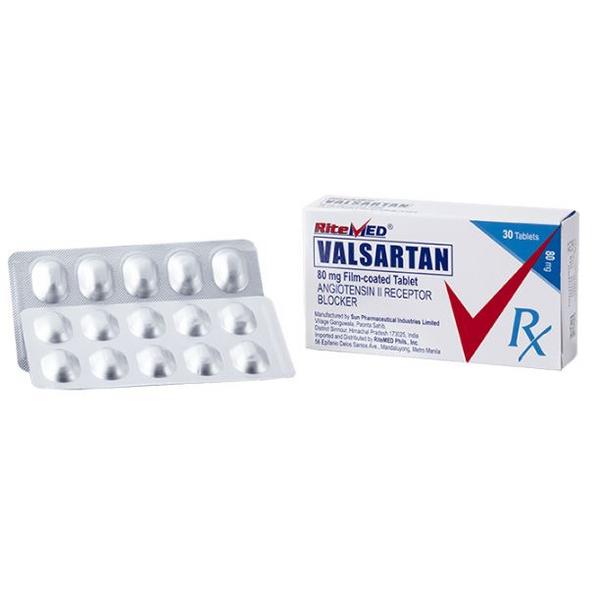 VALSARTAN 80 mg 30 tabs